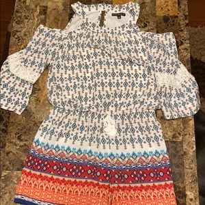 this is a romper. worn one time.